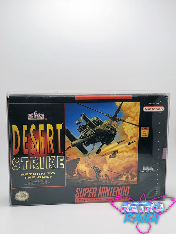 Desert Strike: Return to the Gulf - Complete - Super Nintendo