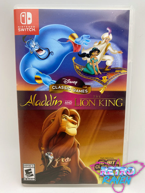 Disney Classic Games: Aladdin/The Lion King Nintendo Switch