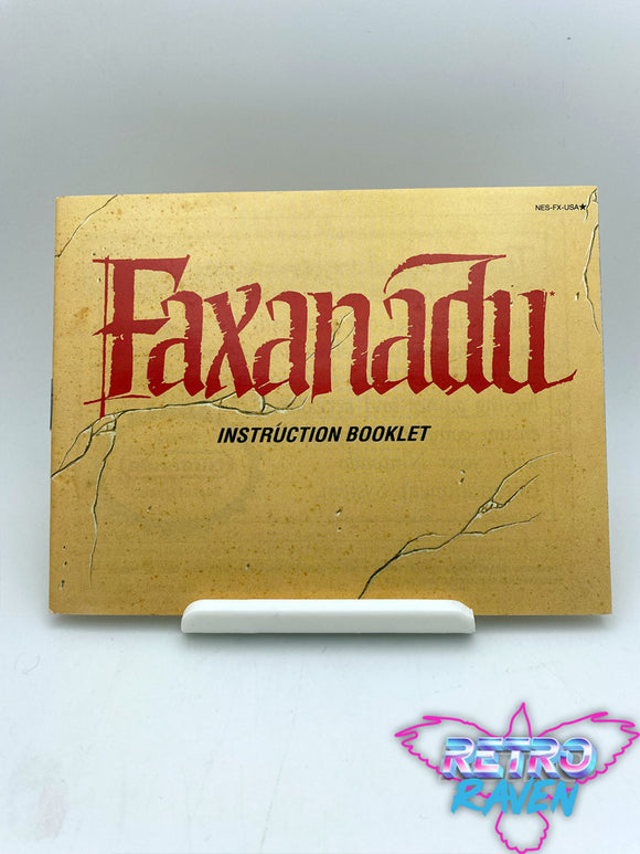 Faxanadu - NES Manual