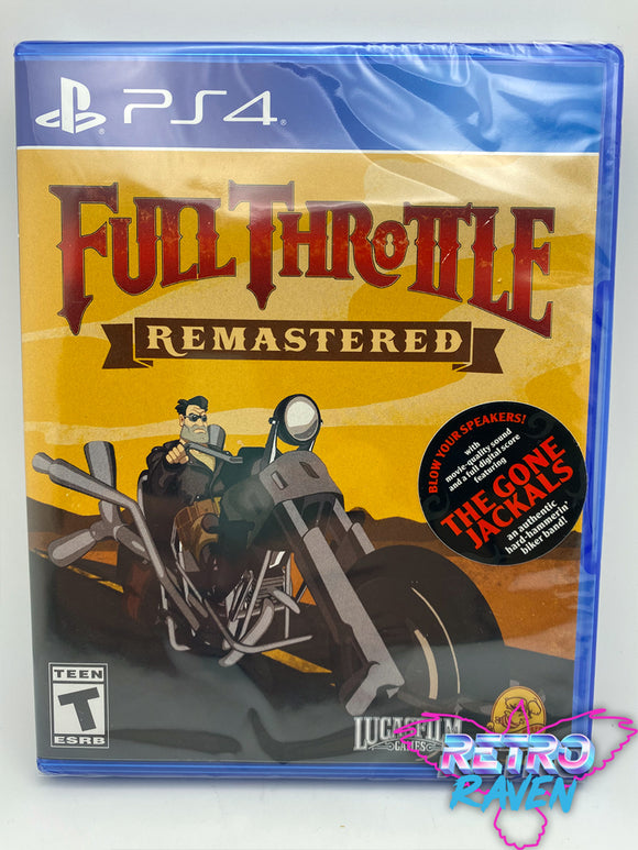 Full Throttle Remastered - Playstation 4
