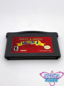 Game & Watch Gallery 4  - Game Boy Advance