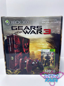 Xbox 360 S Console - Gears of War Limited Edition 320GB - Complete
