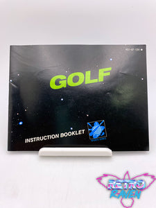 Golf - NES Manual