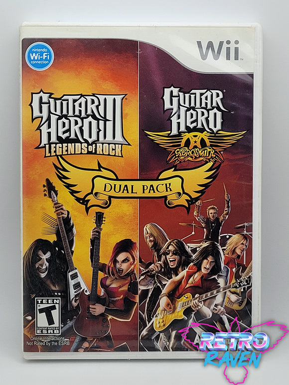 Guitar Hero Legends of Rock / Guitar Hero Aerosmith - Nintendo Wii