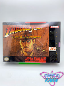 Indiana Jones: Greatest Adventures - Super Nintendo - Complete