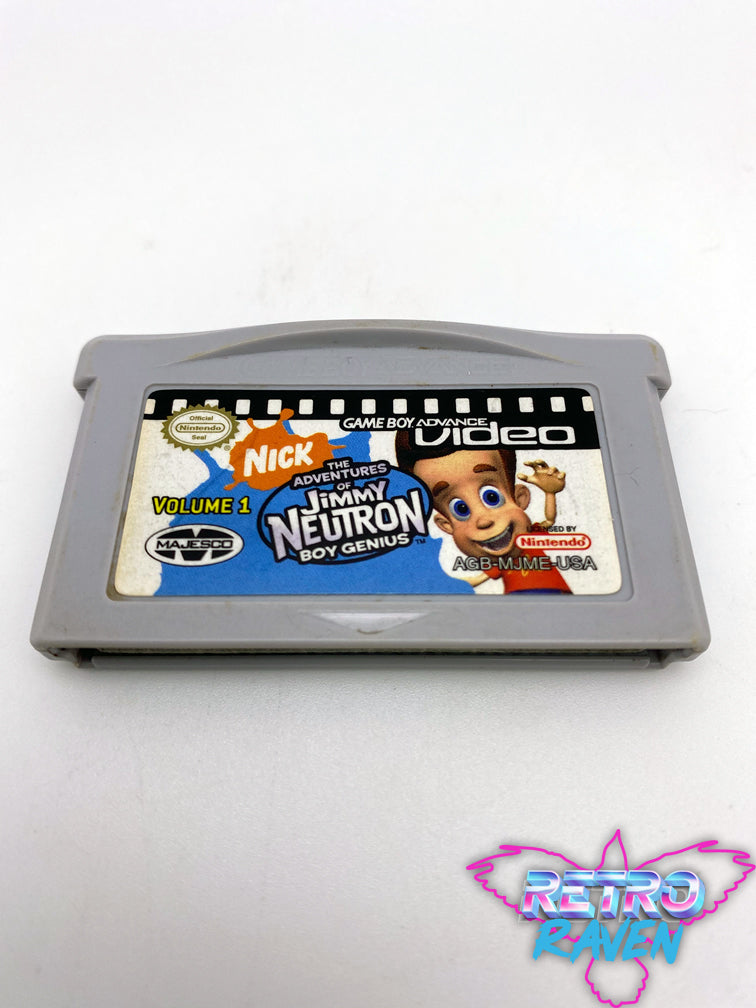 Gameboy Advanced Genius Jimmy Neutron Boy Genius Vol 1 - Game Boy Advance Video – Retro Raven Games
