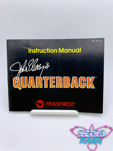 John Elway's Quarterback - NES Manual