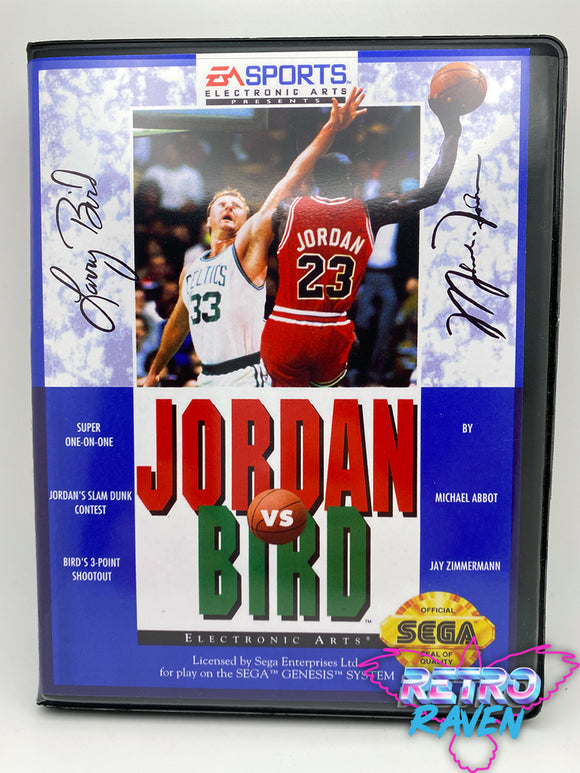 Jordan vs Bird: One on One - Sega Genesis