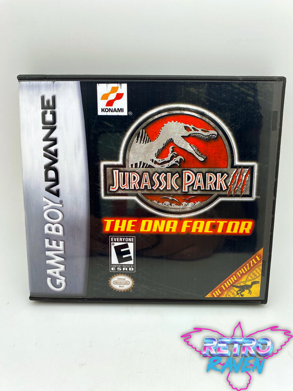 Jurassic Park III: The DNA Factor - Game Boy Advance