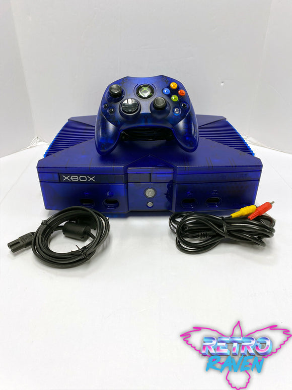 Blue Korean Original Xbox Console