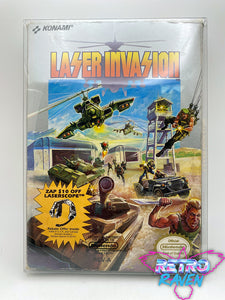 Laser Invasion - Nintendo NES - Complete