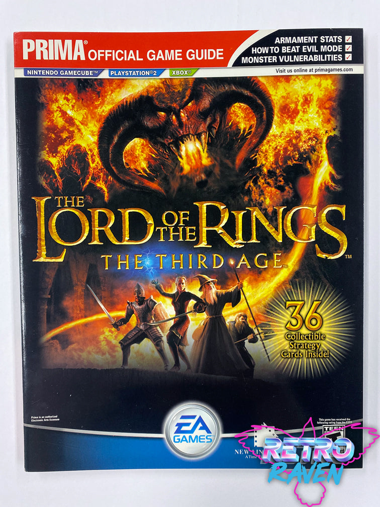 Lord Of The Rings: The Third Age [Prima] Strategy Guide – Retro Raven Games