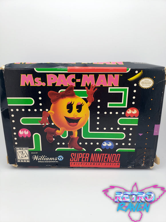 Ms. Pac-Man - Super Nintendo - Complete