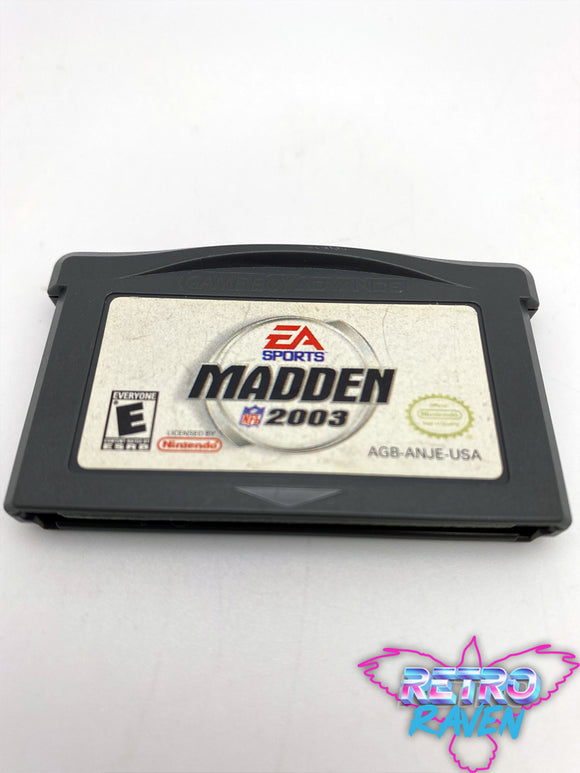 Madden 2003 - Game Boy Advance