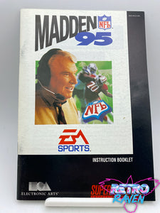 Madden 95 - Super Nintendo Manual