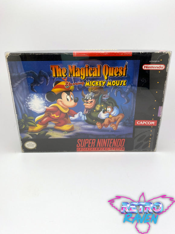 The Magical Quest Starring Mickey Mouse - Super Nintendo - Complete