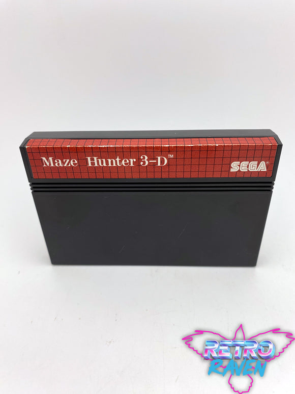 Maze Hunter 3-D - Sega Master Sys.