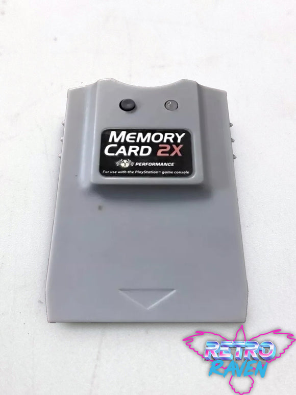 Memory Card 2X - Playstation 1