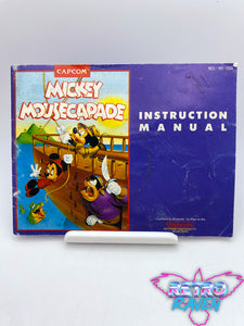 Mickey Mousecapade - NES Manual