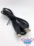 Mini USB Charging Cable for PS3 & Wii U