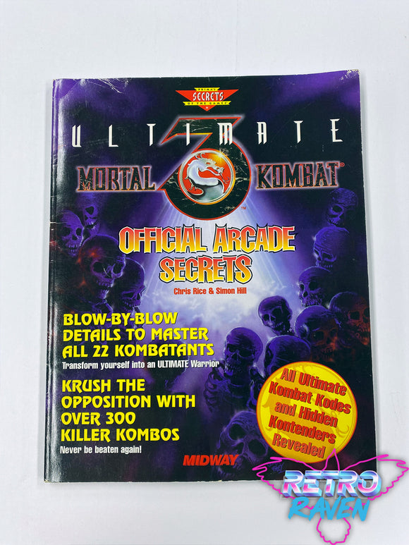 Ultimate Mortal Kombat 3 Official Arcade Secrets [Prima] Strategy Guide