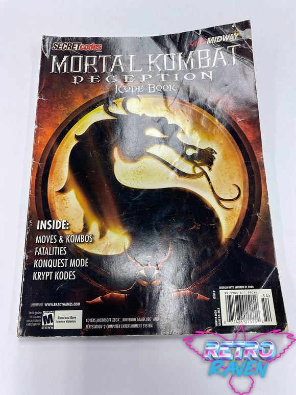 Mortal Kombat Deception Kode Book Guide