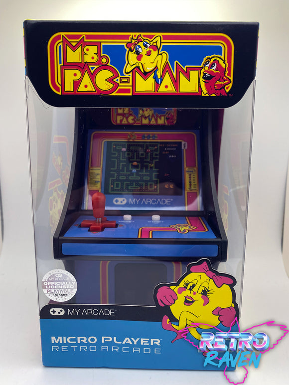 Ms. Pac-Man Micro Player - Retro Arcade