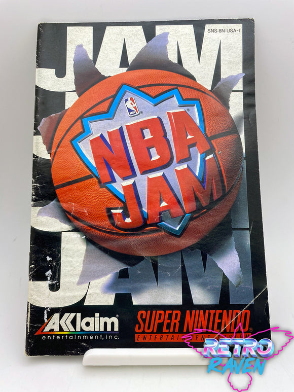 NBA Jam - Super Nintendo Manual