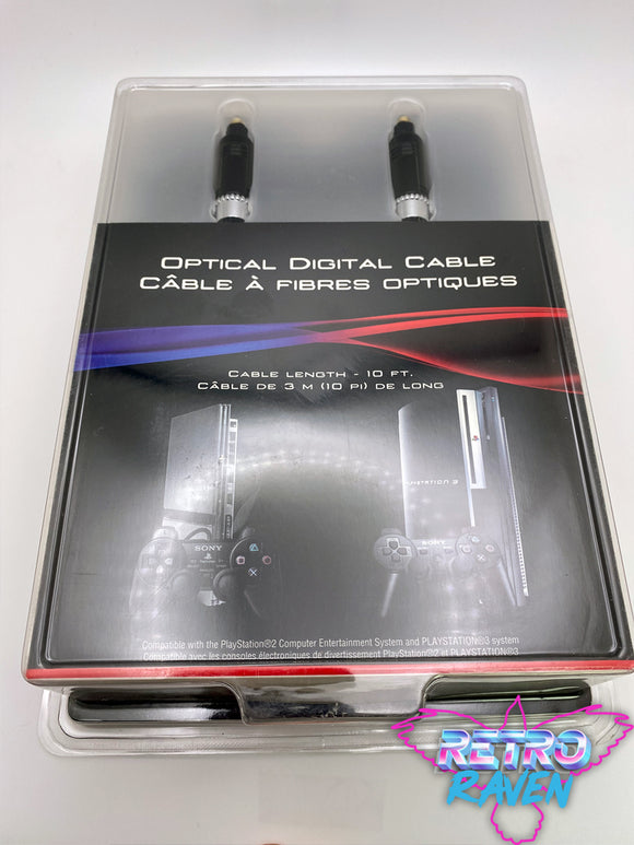 Official Optical Digital Cable for Playstation 3/Playstation 2 – Retro ...