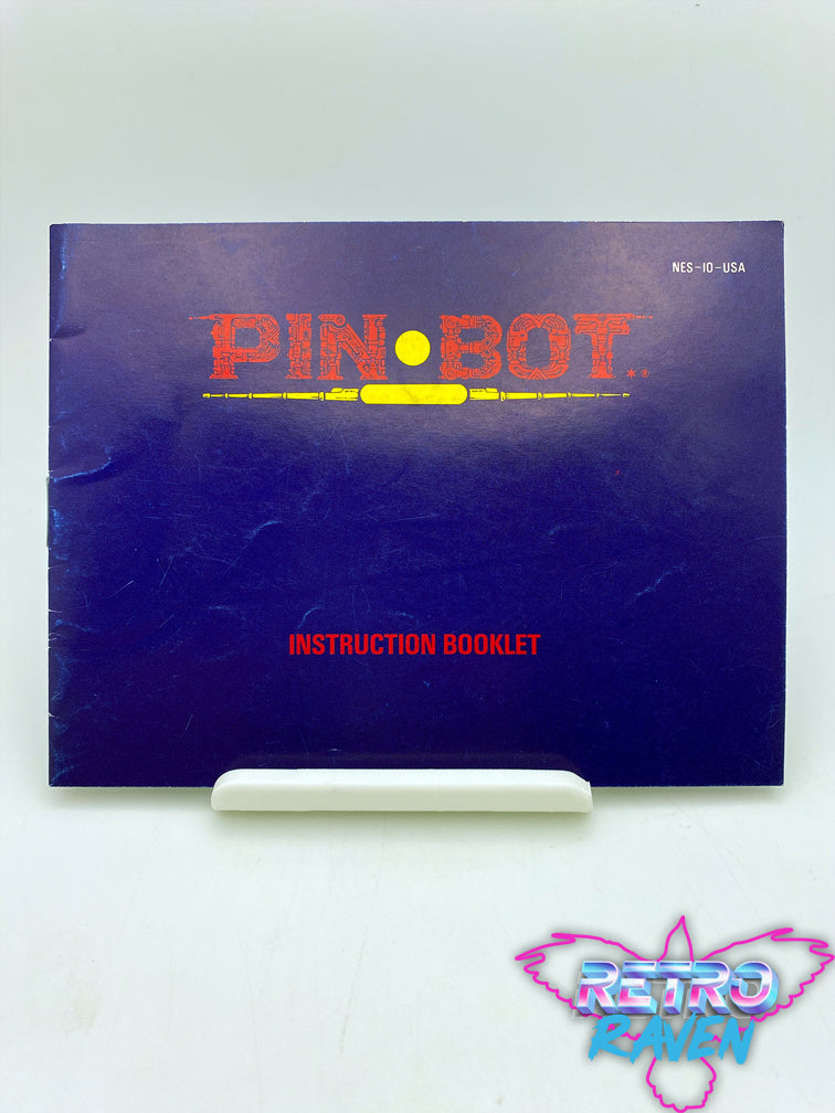 Pin-Bot - NES Manual – Retro Raven Games