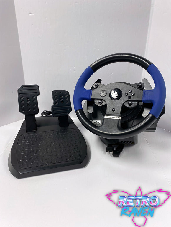 pedale thrustmaster t150 Thrustmaster T150 Racing Wheel w/ Pedals for Playstation 4 – Retro Raven Games