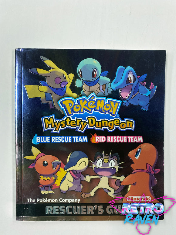 Pokemon Rescue Guild Pokemon Mystery Dungeon: Blue Rescue Team/Red Rescue Team Rescuer's Gu ...