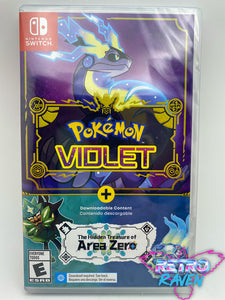 Pokemon Violet + Hidden Treasure of Area Zero Expansion - Nintendo Switch