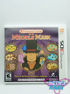 Professor Layton And The Miracle Mask - Nintendo 3DS