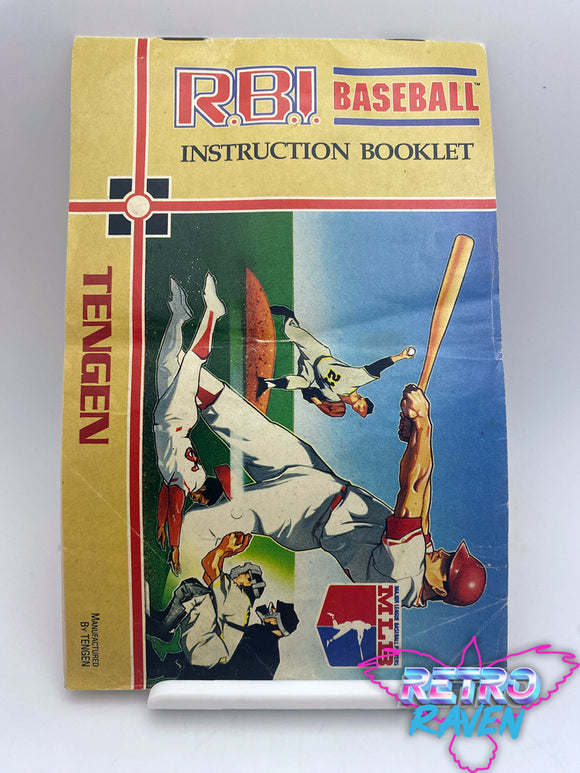 R.B.I. Baseball - NES Manual