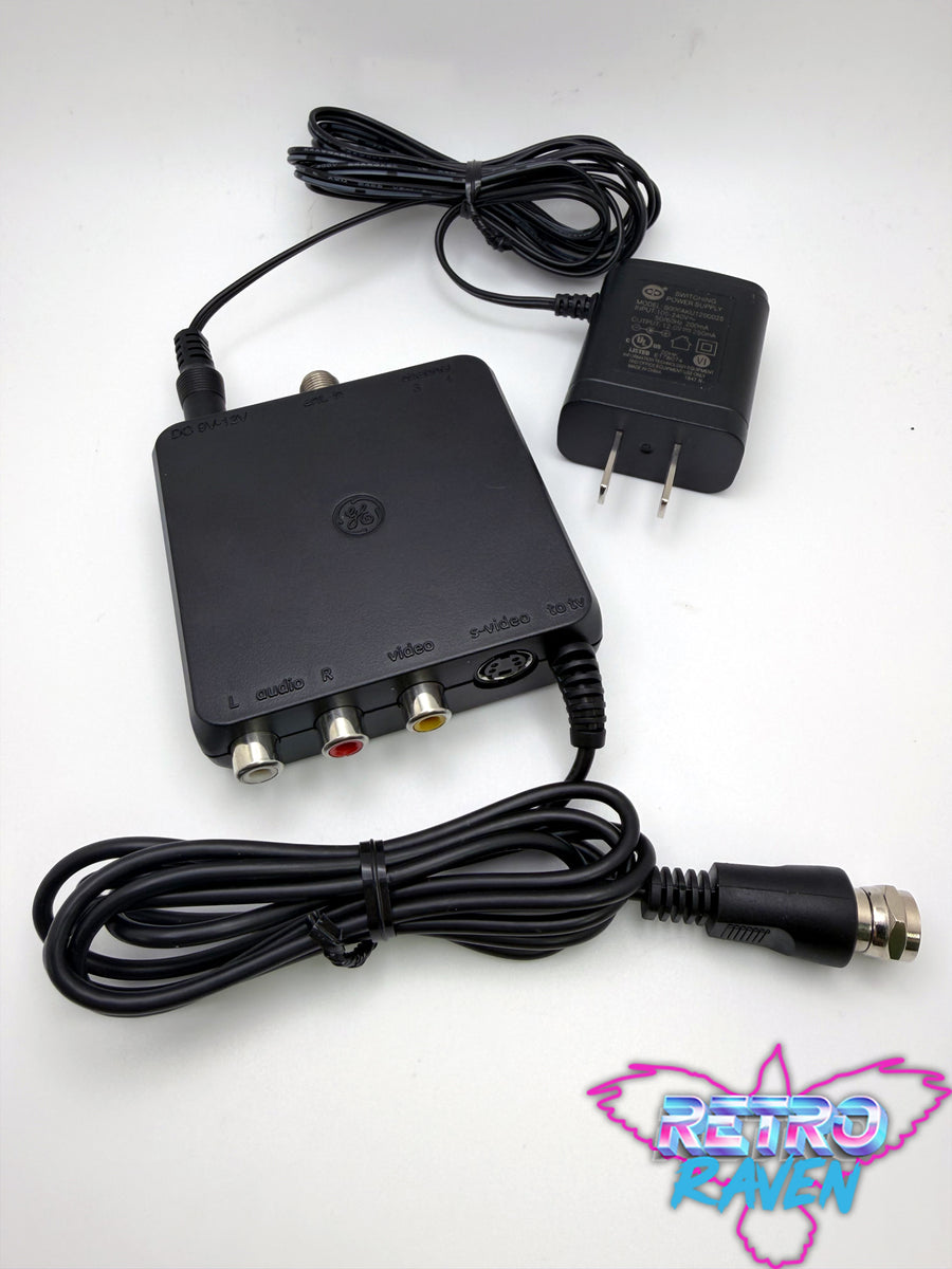 RF Modulator With S-Video TV Converter Adapter – Retro Raven Games