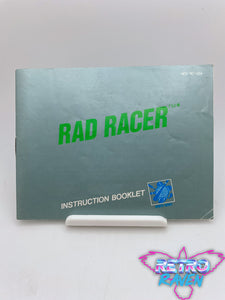 Rad Racer - NES Manual