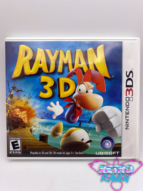Rayman 3D Nintendo 3DS Retro Raven Games rayman-3d-nintendo-3ds-retro-raven-games