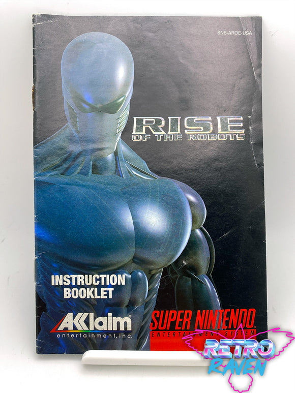 Rise of the Robots - Super Nintendo Manual