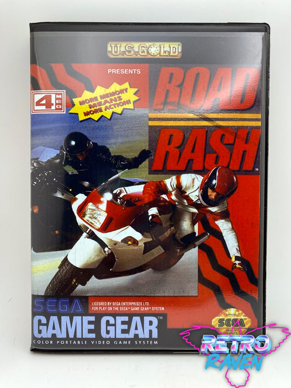 Jeu Road Rash - Sega Game Gear - État Collector - Jeux vidéo Jeu Road Rash - Sega Game Gear - État Collector - Jeux vidéo