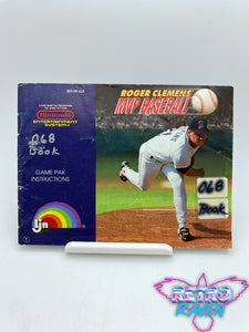 Roger Clemens' MVP Baseball - NES Manual