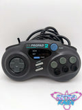 Third Party 6 Button Turbo Sega Genesis Controller