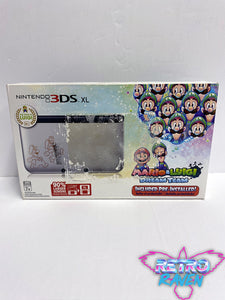 Nintendo 3DS XL - Silver Mario & Luigi Limited Edition - Complete