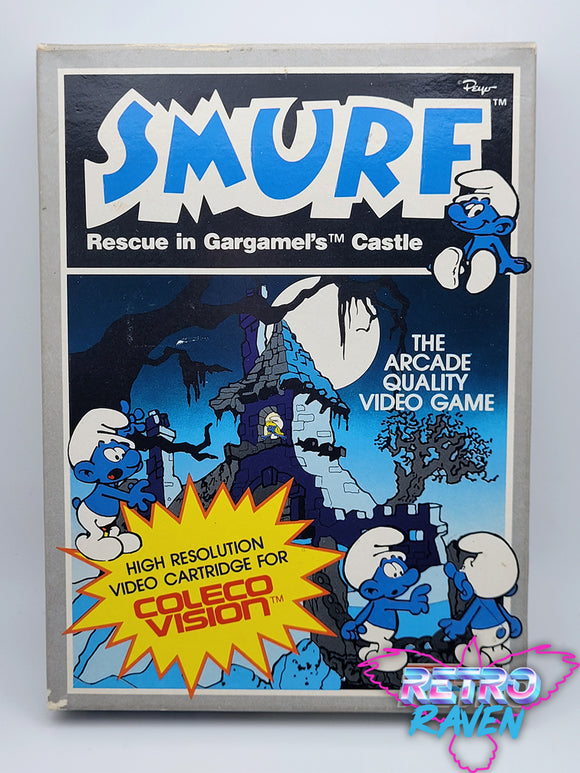 Smurf Reven Ripper Smurf: Rescue In Gargamel's - ColecoVision - Complete – Retro Raven Games