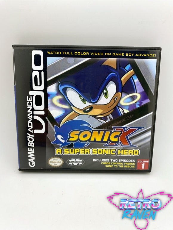 Sonic X: A Super Sonic Hero Game Boy Advance Video – Retro Raven