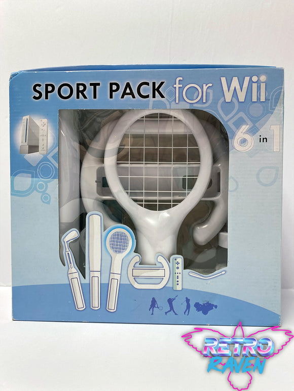 Sport Pack 6 in 1Bundle for Nintendo Wii