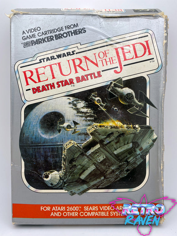 Star Wars: Return of the Jedi Death Star Battle (CIB) - Atari 2600