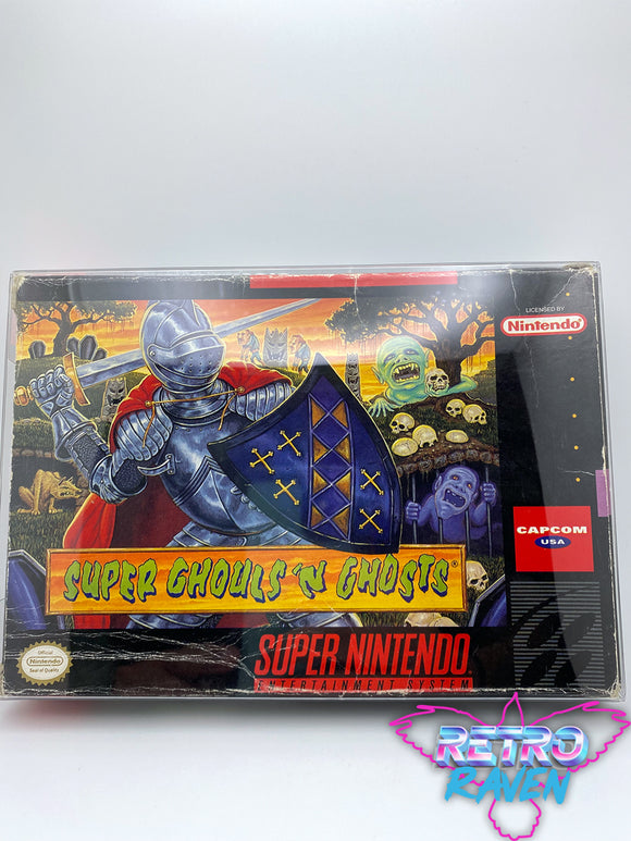 Super Ghouls 'N Ghosts - Super Nintendo - Complete