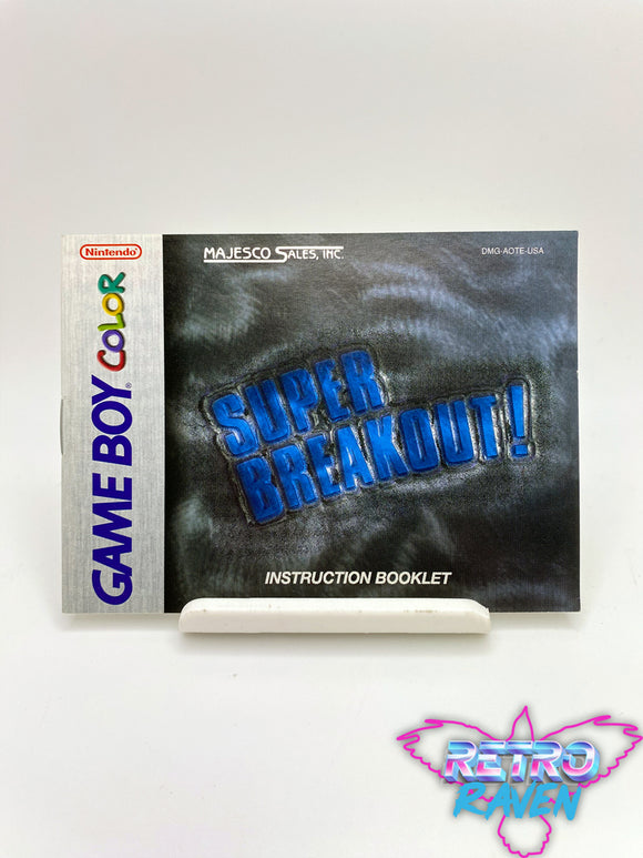 Super Breakout! - GBC Manuals