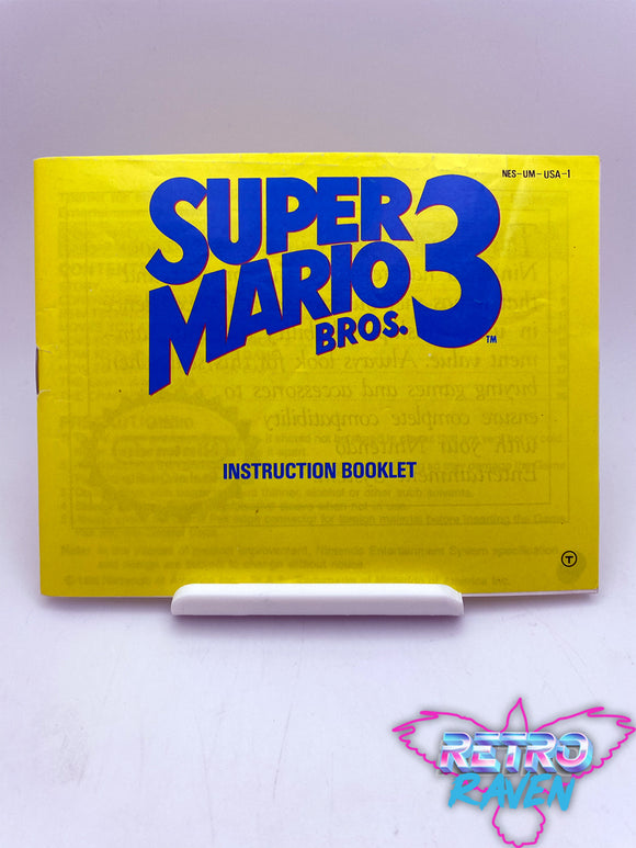 Super Mario Bros. 3 - NES Manual